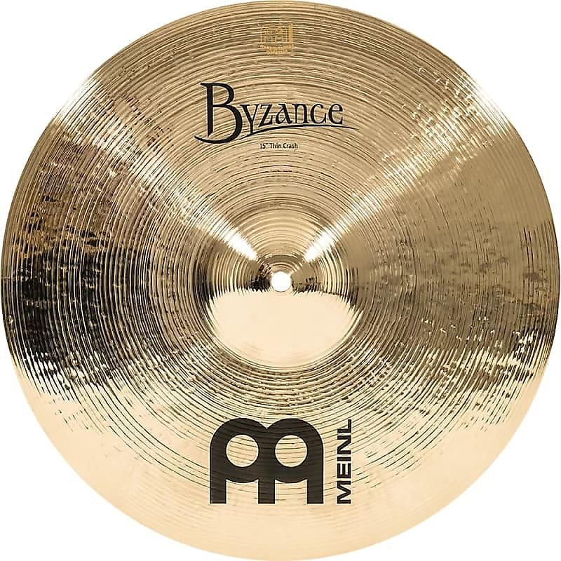 Platillo crash fino de 15" Meinl Byzance Brilliant B15TC-B